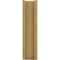 Ekena Millwork 5 1/2-in W x 14-in D x 22-in H Funston Slat Rough Cedar Woodgrain TimberThane Outlooker, Primed Tan OUTUR055X14X22FST24RCPR - alternate 2